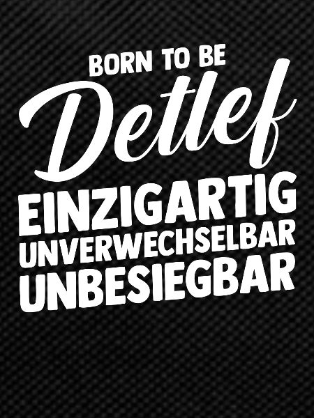 First name Detlef