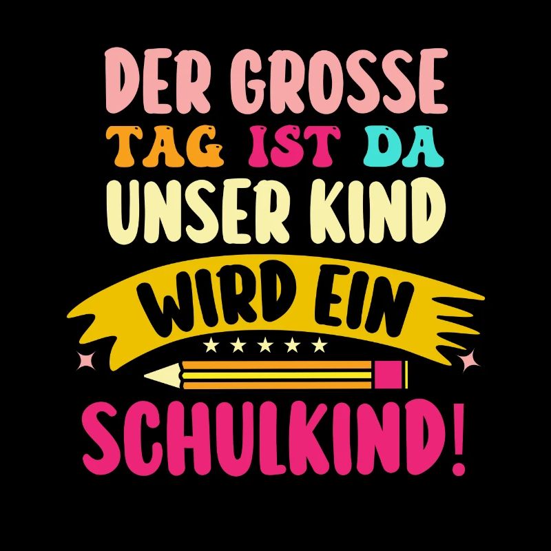 Eltern Schulkind Grundschule Erste Klasse Einschul
