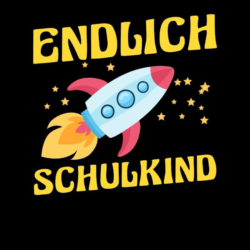 Rakete Kita Abgänger Schulanfang Schulkind Einschu