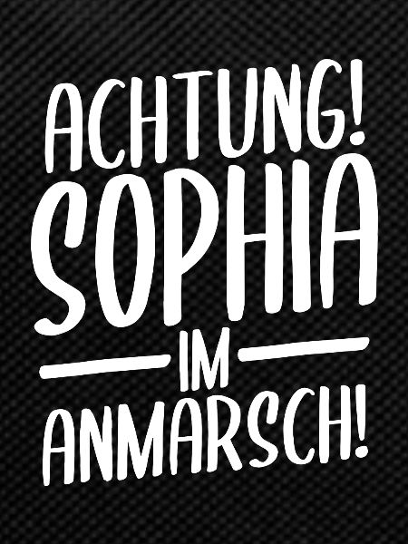 First name Sophia