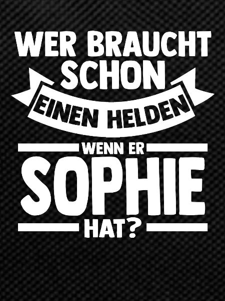 First name Heroine Sophie