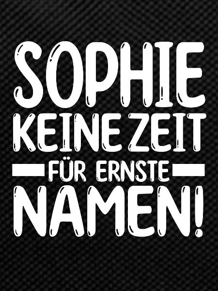 First name Sophie