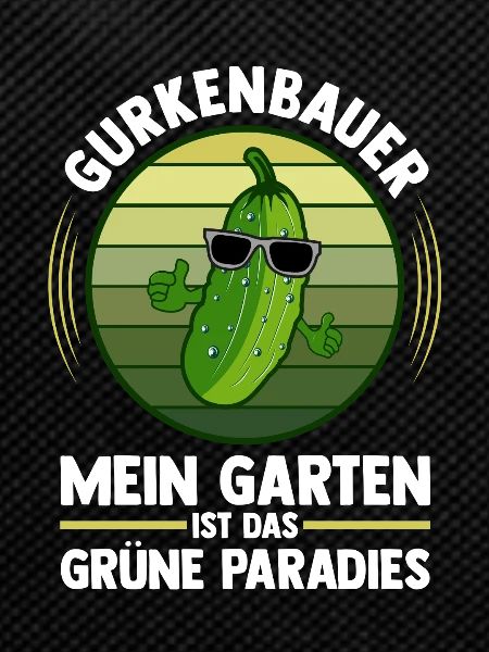 Gärtner Gurke Bauer Garten