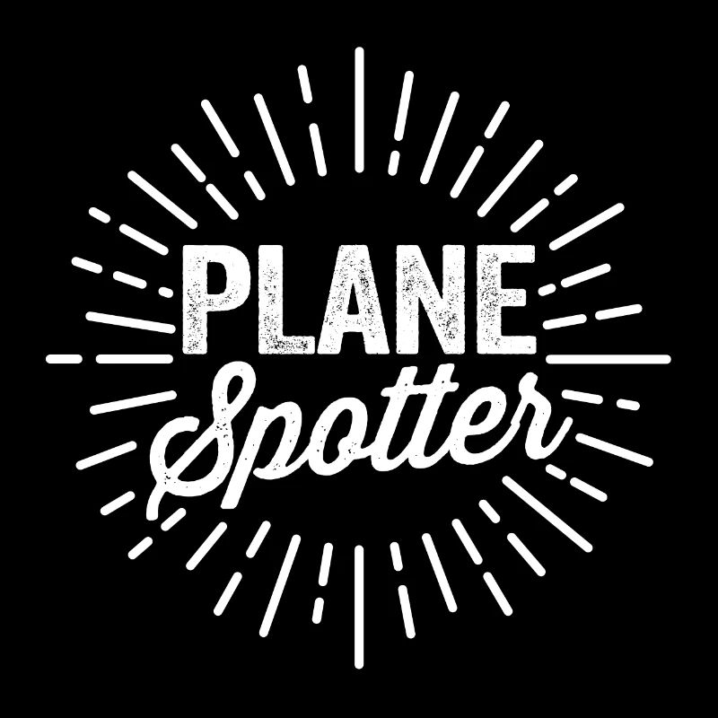 Plane Spotter Beam - Vintage Geschenk Spotter