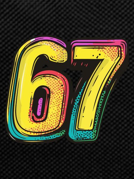 67 Number Comic