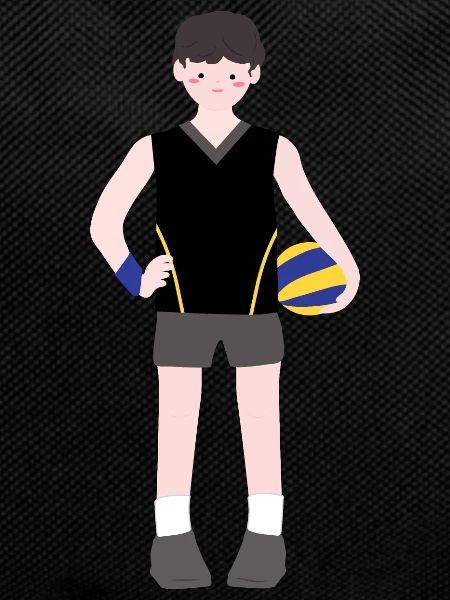 Male Volleyball Player