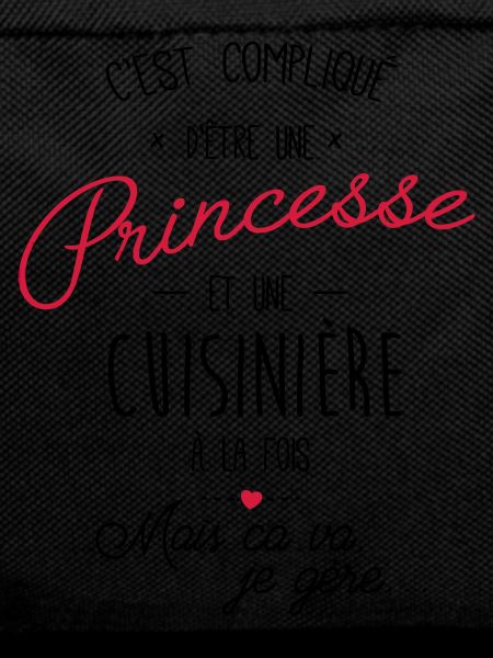 Princesse et cuisinière