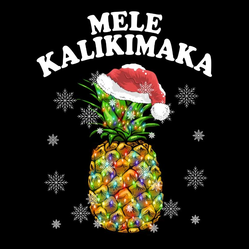 Mele Kalikimaka Pineapple Christmas