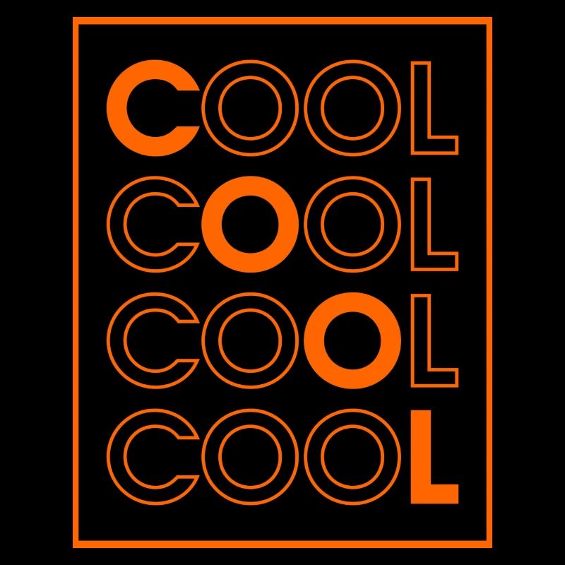 COOL COOL COOL COOL (Orange)