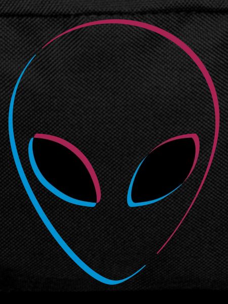 3D effect alien