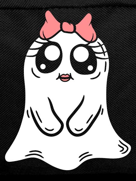 Comic Little Ghost Girl