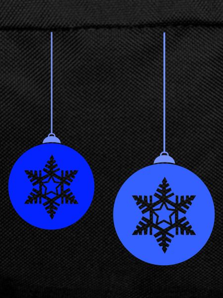 Weihnachtskugeln Stern frost