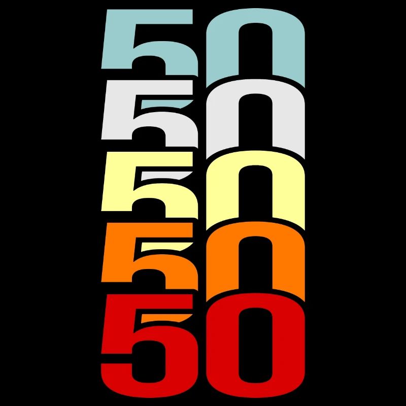 50e anniversaire de 50 ans