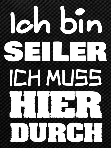 Geschenk für Seiler