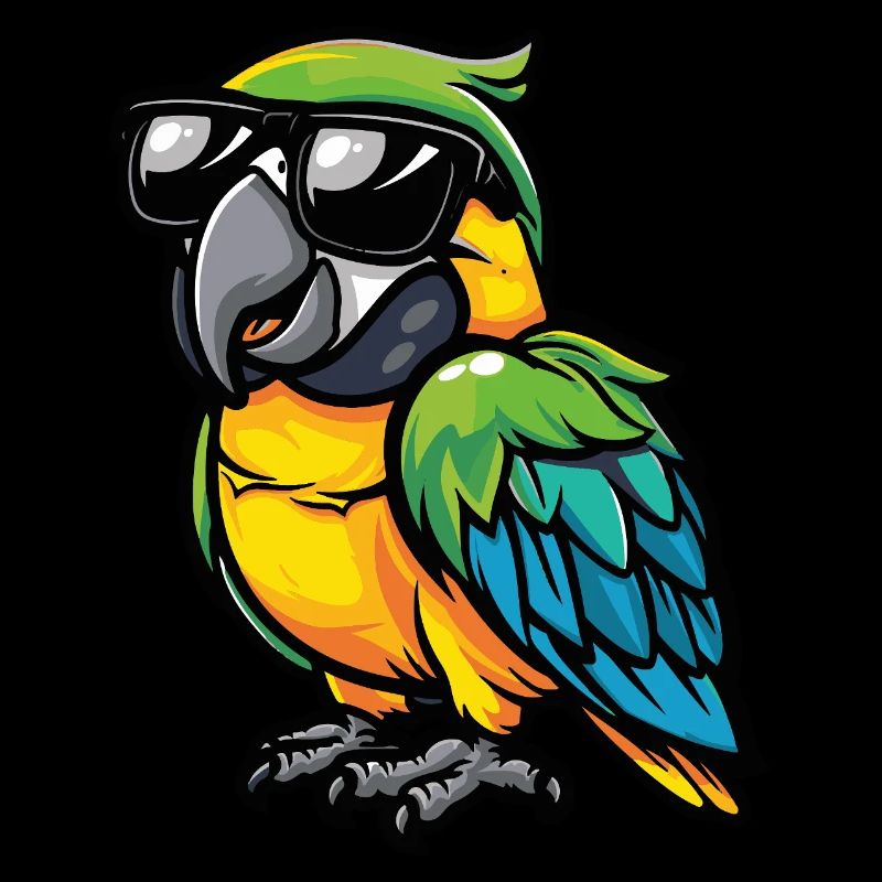 Papagai Cool Animal