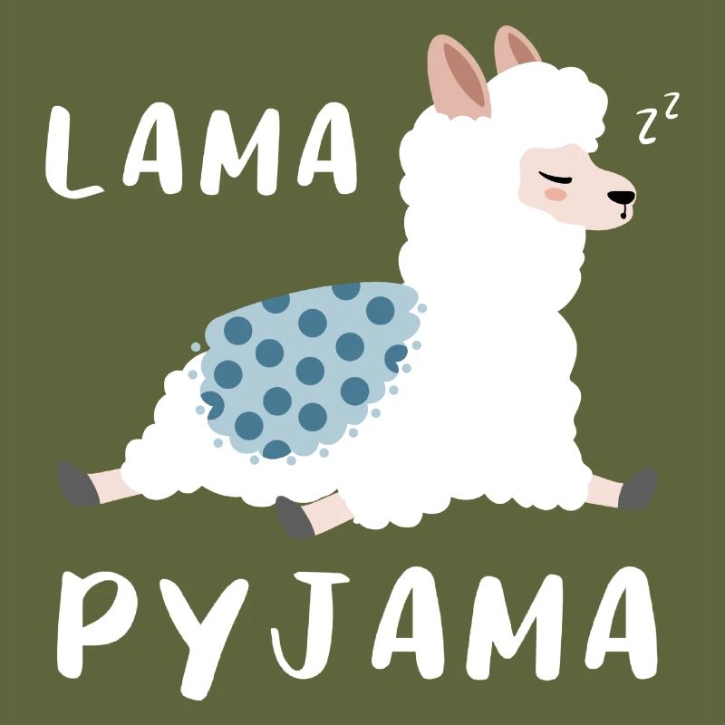 Lama Pyjama Late Riser Cadeau