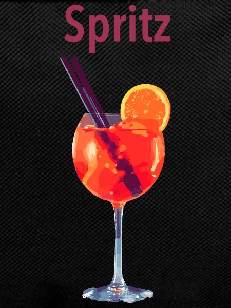 Spritz Glas Illustration