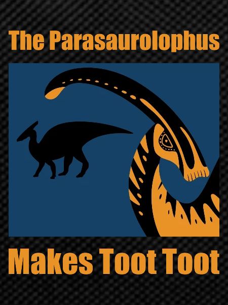 Dinosaur Parasaurolophus Dino Gift