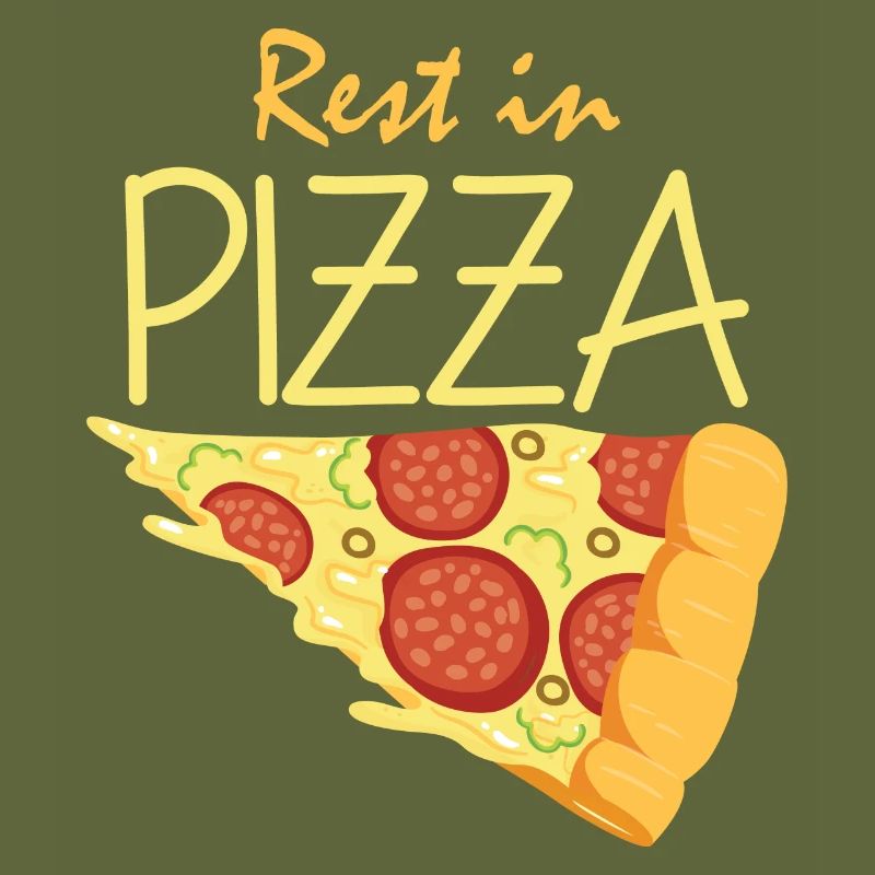 Leftover in pizza