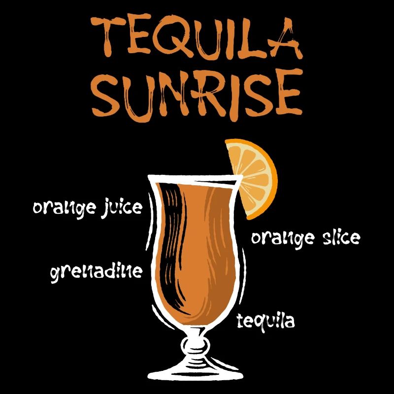 Tequila Sunrise Cocktail Team Tequila