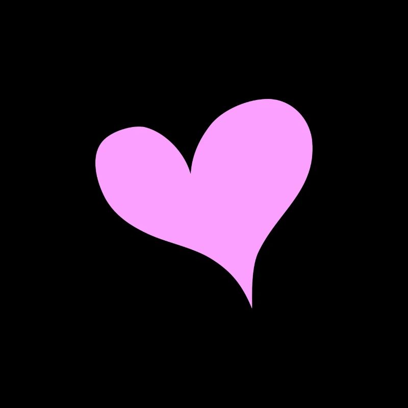 Symbol Herz rosa design trend