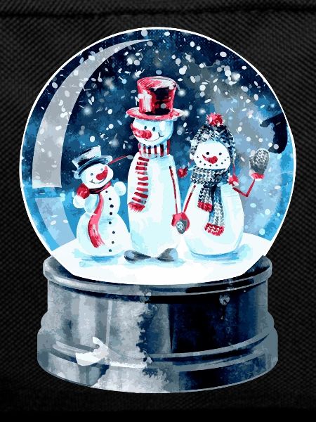 Weihnachten Schneekugel