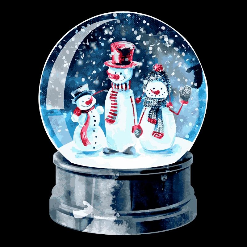 Weihnachten Schneekugel