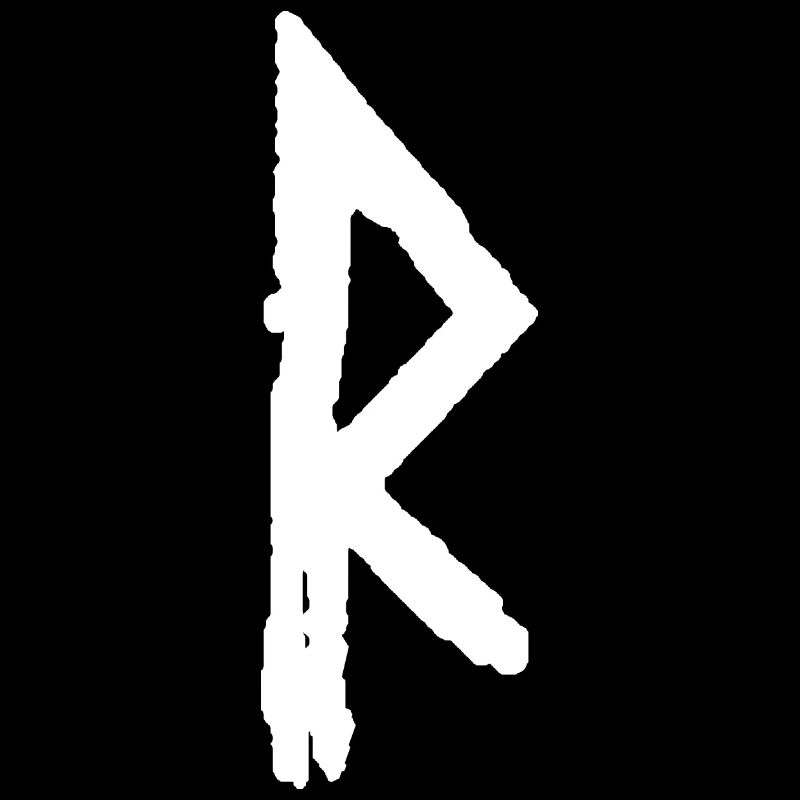 Elder Futhark Rune Raidho - Letter R