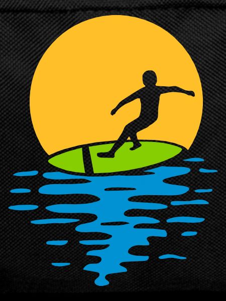 Evening Sun Surfer