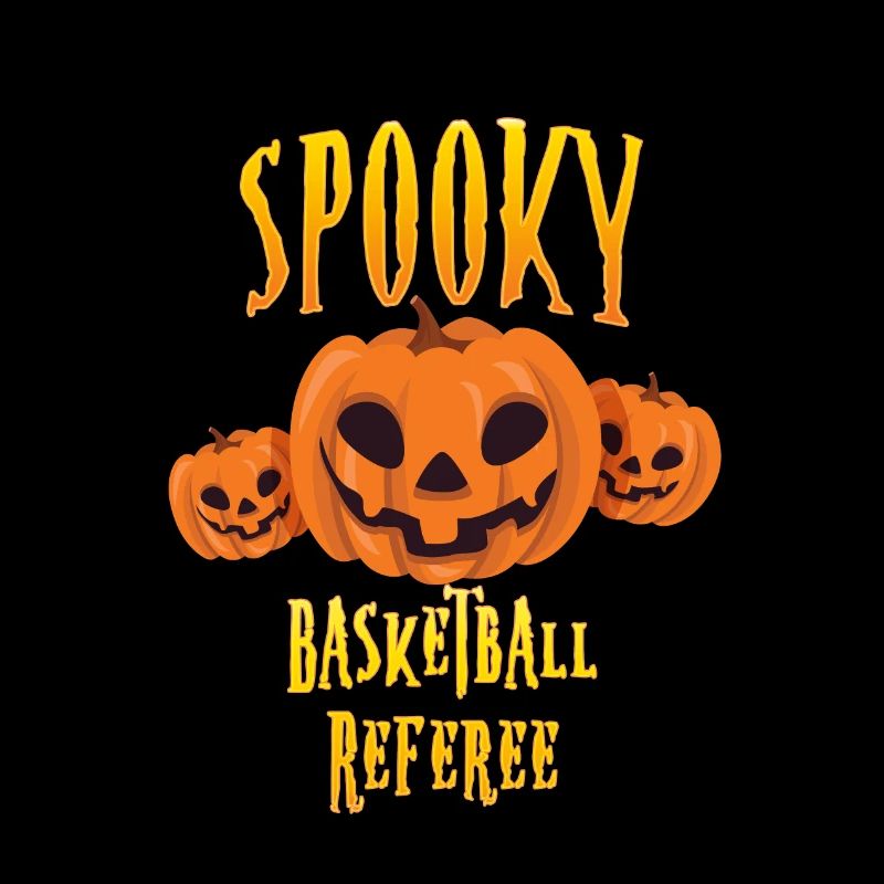 Spooky Basketball Referee