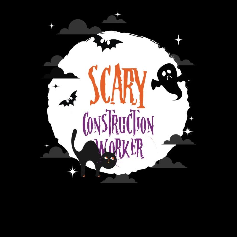 Travailleur de la construction effrayant