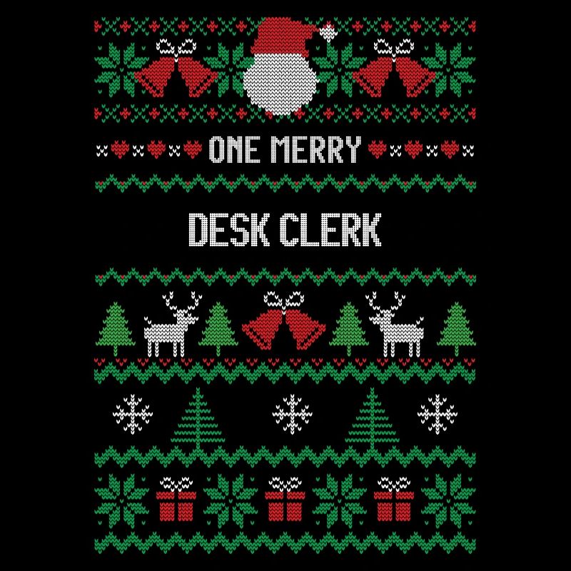 One Merry Desk Clerk