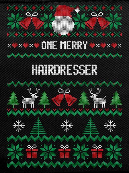 Ein fröhlicher Friseur