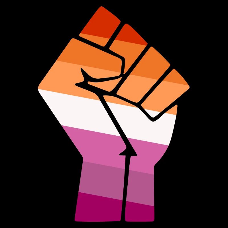 Pride Fist Lesbian Pride Design for Equality