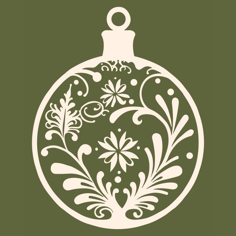 Weihnachtskugel Deko