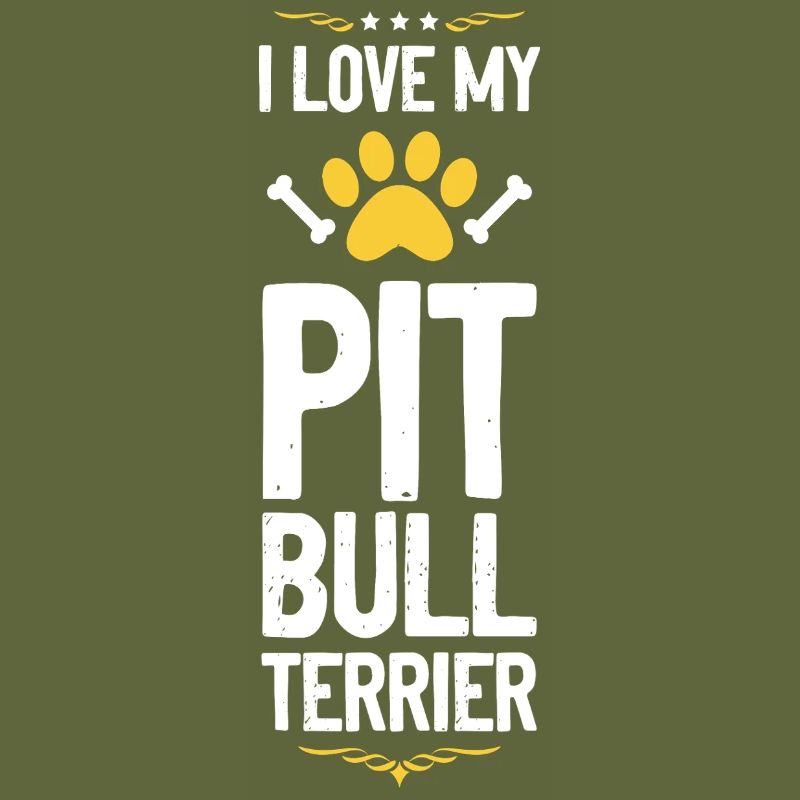 Ich liebe Pitbull Terrier