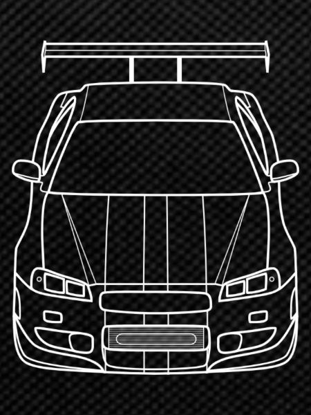 GTR R34 Paul Walker white