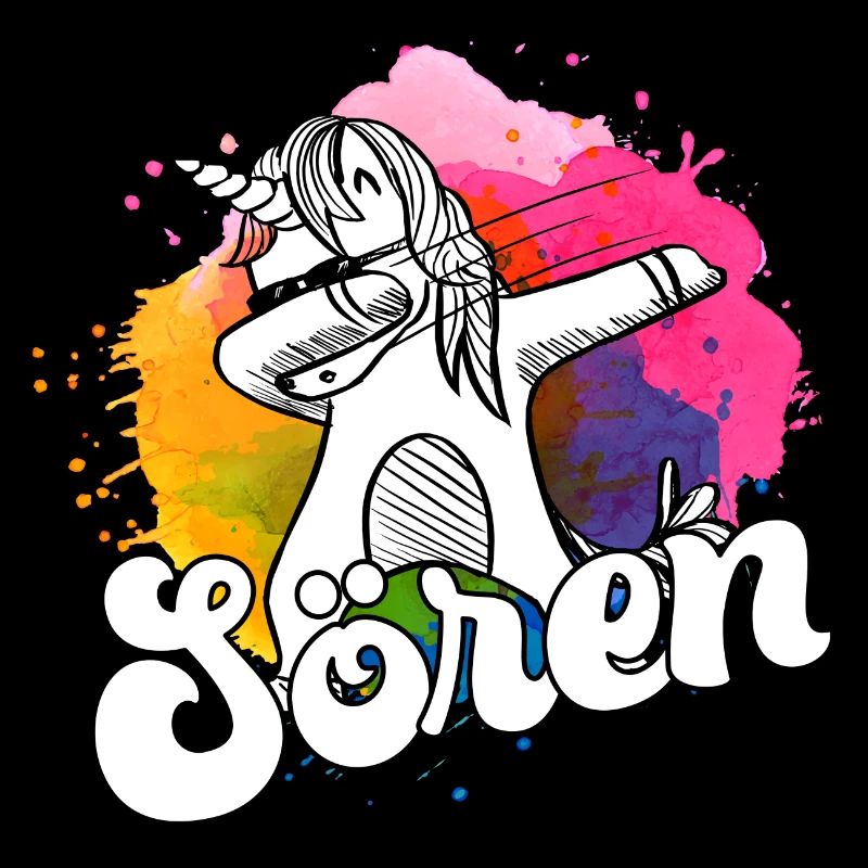 SÖREN - Schöner Jungen Name mit Coolem Einhorn