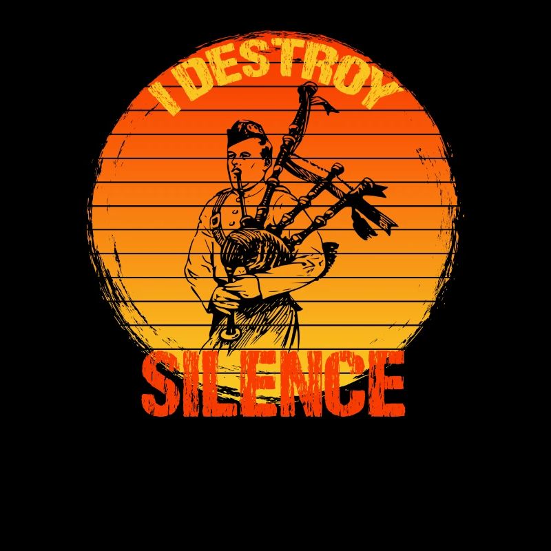 Dudelsack I Destroy Silence BagPiper