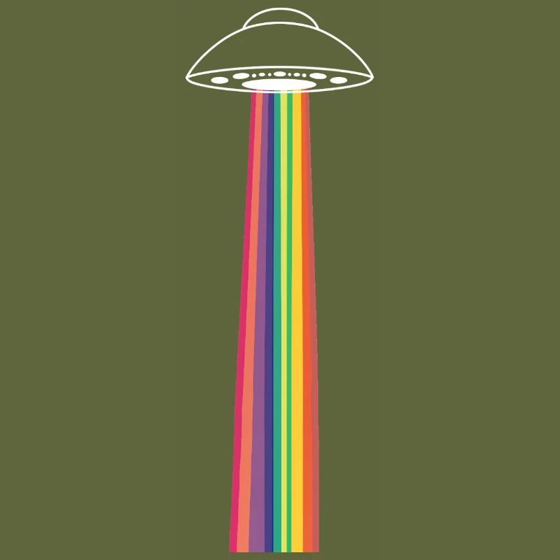 OVNI arc-en-ciel