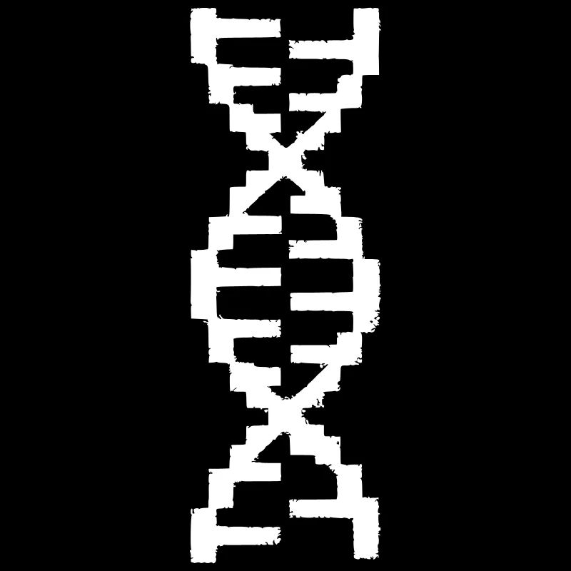 DNA Helix Pixel Art Gamer