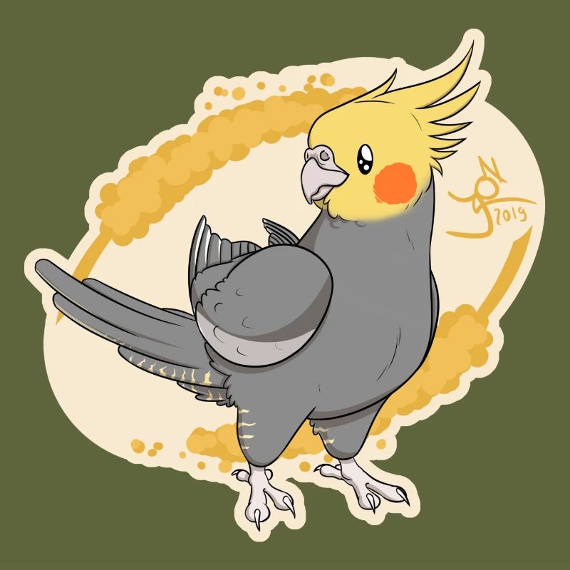 Cockatiel Cinnamon