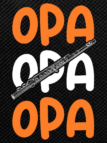 Flutist Grandpa Flute