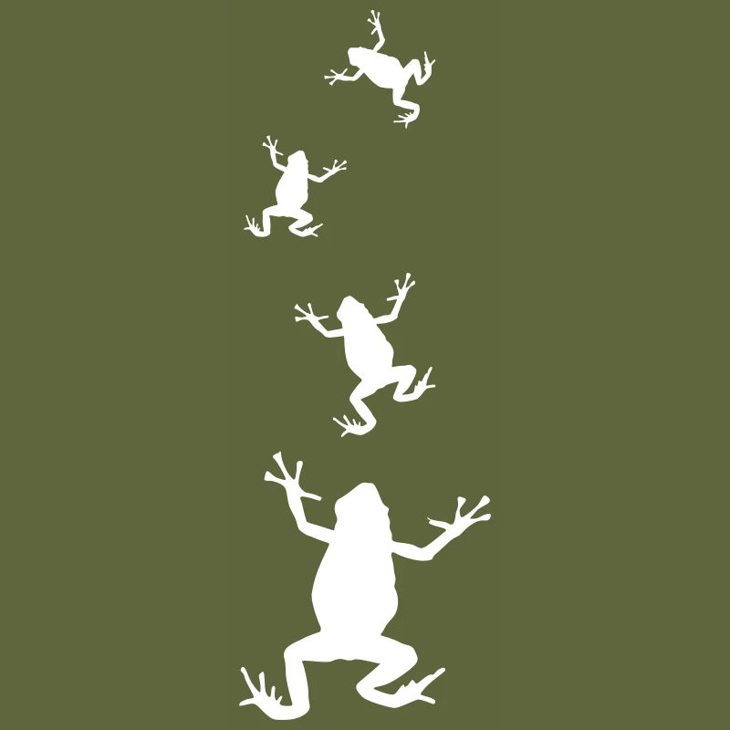 frog silhouette frogs toad