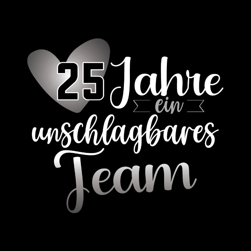 Traumpaar seit 25 Jahren Silberhochzeit Geschenk