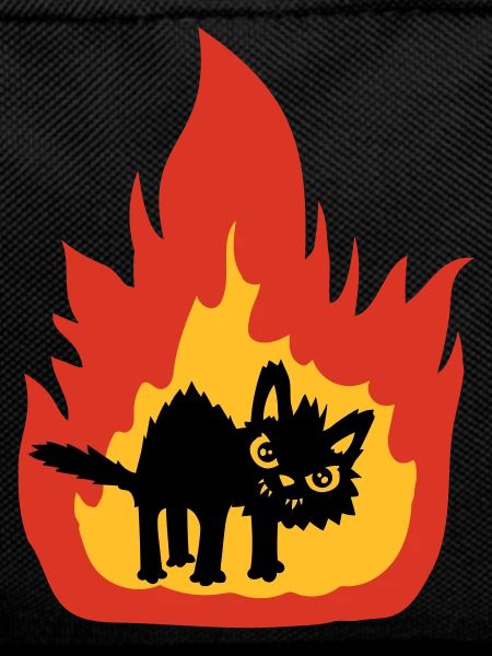 Chat brûlant