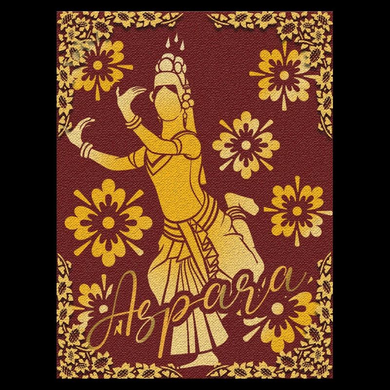 Cambodge Tradition Danse Khmer Apsara I Cadeau