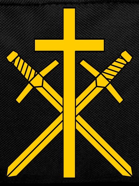Cross and swords