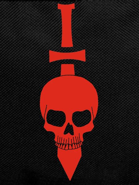 Red Skull and Sword