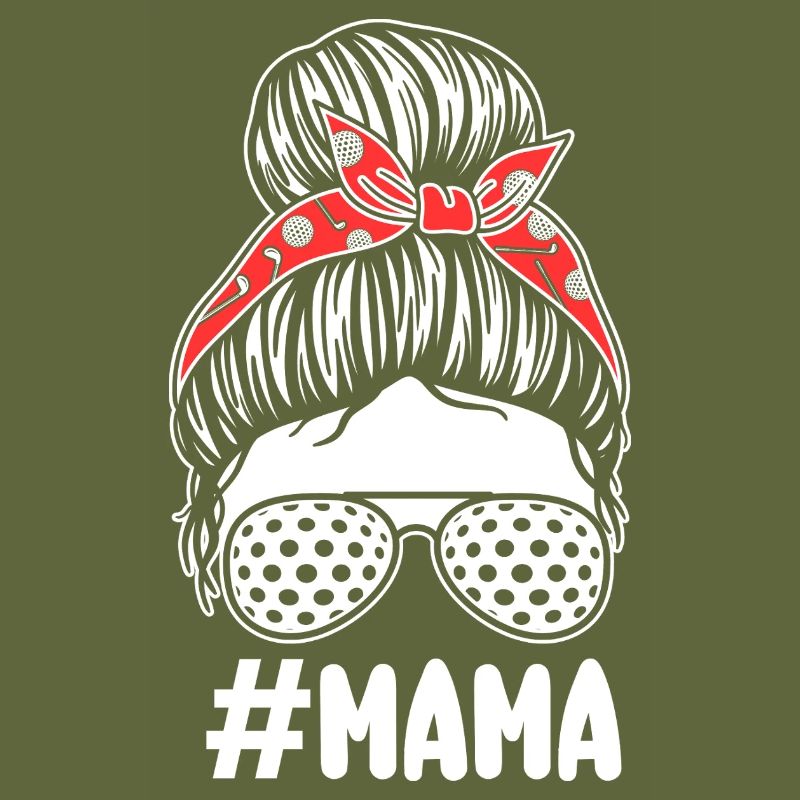 Golfspieler Mama Mutter Golf